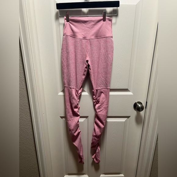 Alo Yoga | High Waist Goddess Leggings Parisian Pink Heather Sz‎ S - Picture 1 of 10